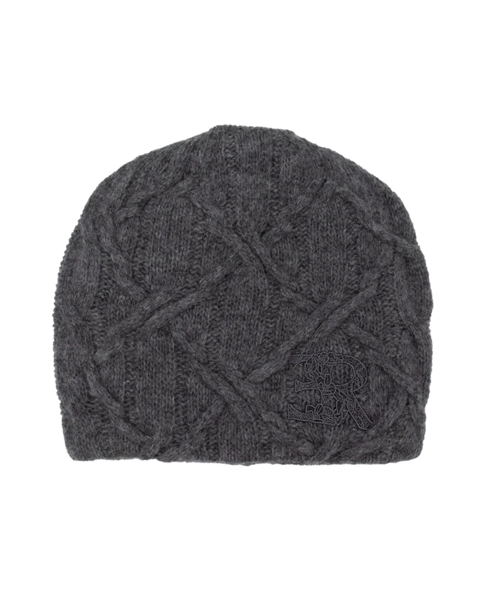 Шерстяная кашемировая шапка с логотипом Ermanno Scervino, серый
Шерстяная кашемировая шапка с логотипом Ermanno Scervino, серый