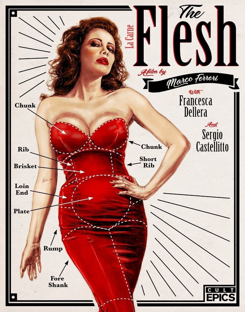 Диск Blu-ray The Flesh
Диск Blu-ray The Flesh