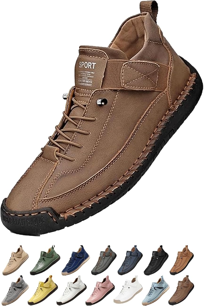 Удобные ортопедические кроссовки, регулируемые кожаные кроссовки, легкие повседневные лоферы с противоскользящей подошвой Generic, хаки
Удобные ортопедические кроссовки, регулируемые кожаные кроссовки, легкие повседневные лоферы с противоскользящей подошвой Generic, хаки