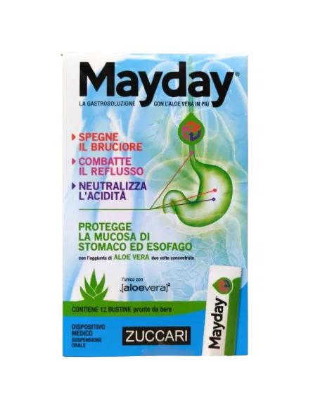 Mayday 12 Stick Pack Рефлюкс и кислотность Zuccari
Mayday 12 Stick Pack Рефлюкс и кислотность Zuccari