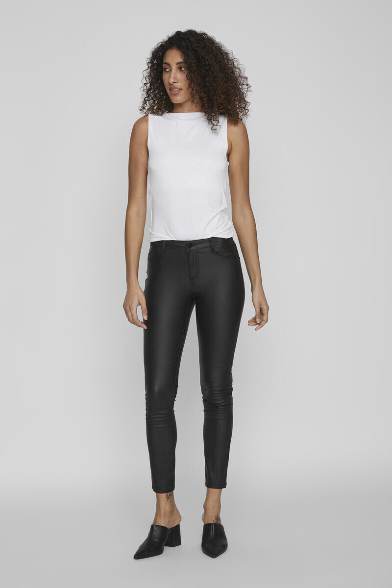 Вощеные брюки скинни Vila, черный
Вощеные брюки скинни Vila, черный