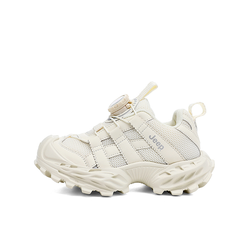 Легкие, амортизирующие, нескользящие, низкие детские кроссовки для повседневной носки Jeep, экрю 
Легкие, амортизирующие, нескользящие, низкие детские кроссовки для повседневной носки Jeep, экрю