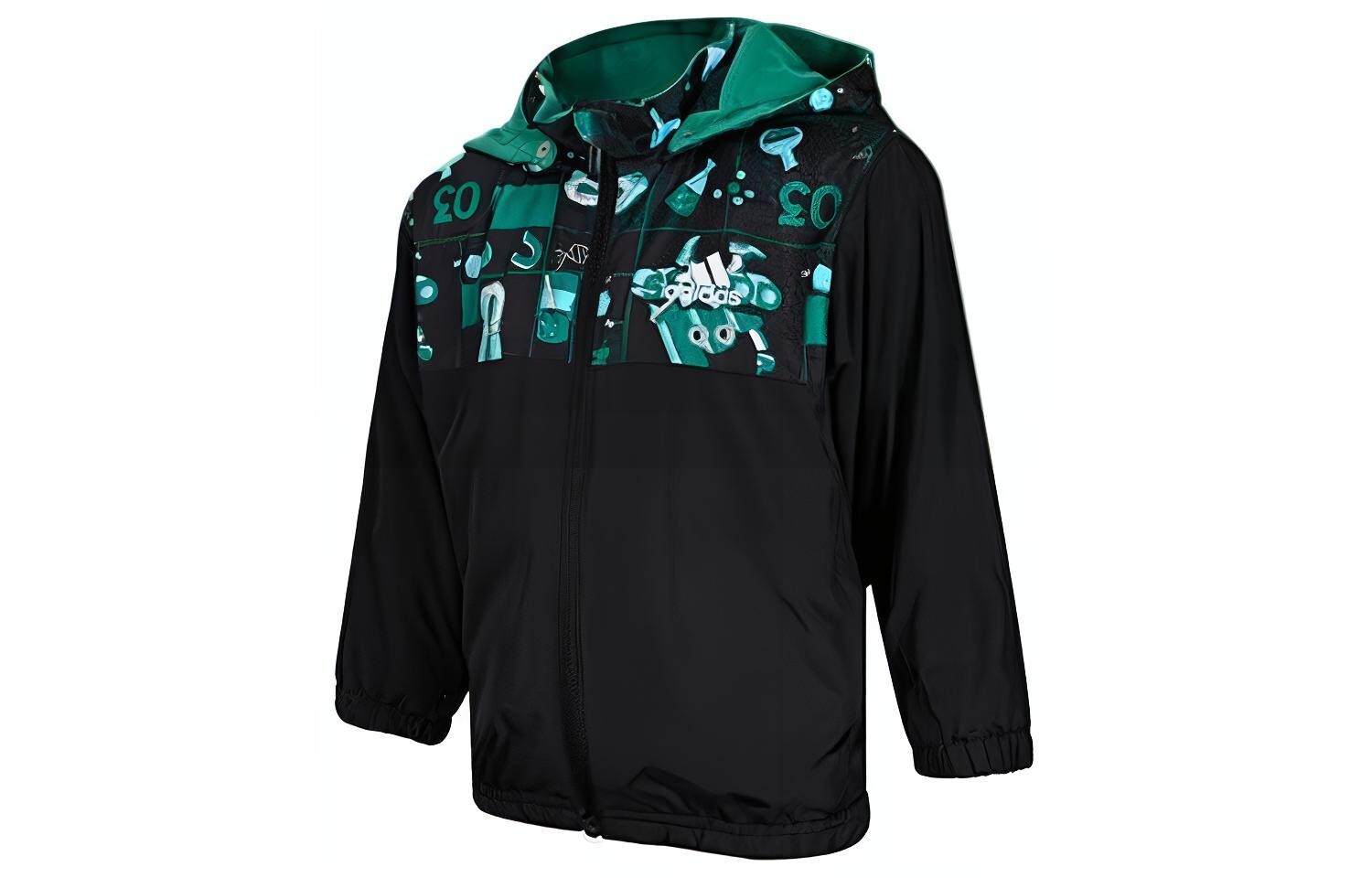 Детская куртка Adidas, черный/зеленый
Детская куртка Adidas, черный/зеленый