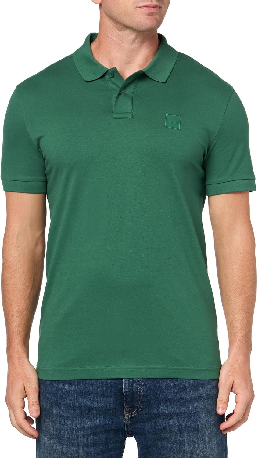 BOSS Мужская поло с квадратным логотипом, приталенная, пике, Green Wreath, Зеленый, BOSS Мужская поло с квадратным логотипом, приталенная, пике, Green Wreath
BOSS Мужская поло с квадратным логотипом, приталенная, пике, Green Wreath, Зеленый, BOSS Мужская поло с квадратным логотипом, приталенная, пике, Green Wreath