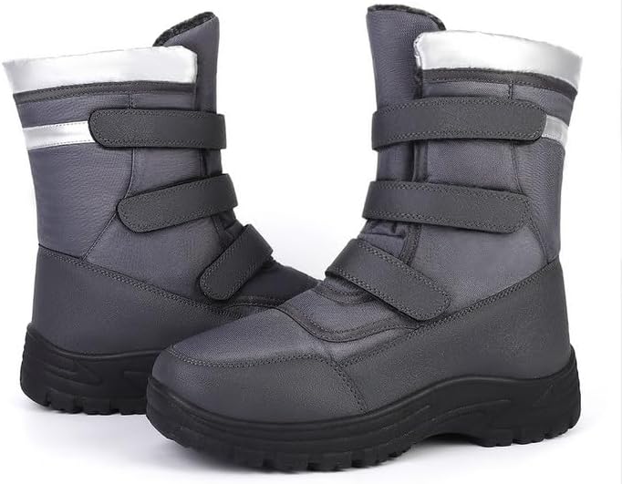 Мужские зимние ботинки, мужские утепленные водонепроницаемые туфли, ботинки с теплой подкладкой из меха, нескользящие ботинки для зимы Eliteland, серый
Мужские зимние ботинки, мужские утепленные водонепроницаемые туфли, ботинки с теплой подкладкой из меха, нескользящие ботинки для зимы Eliteland, серый