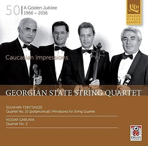 CD диск Tsintsadze / Georgian State String Quartet: Tsintsadze: Caucasian Impressions
CD диск Tsintsadze / Georgian State String Quartet: Tsintsadze: Caucasian Impressions
