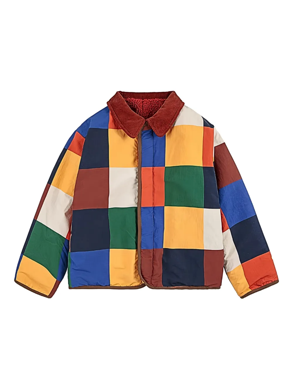 Двусторонняя куртка Tiles в технике пэчворк BOBO CHOSES, коричневый
Двусторонняя куртка Tiles в технике пэчворк BOBO CHOSES, коричневый