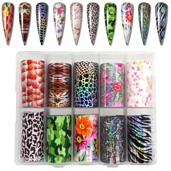 Трансферная фольга 10смх4см, набор кружева Зебра, 10 шт., Frezarkowo
Трансферная фольга 10смх4см, набор кружева Зебра, 10 шт., Frezarkowo