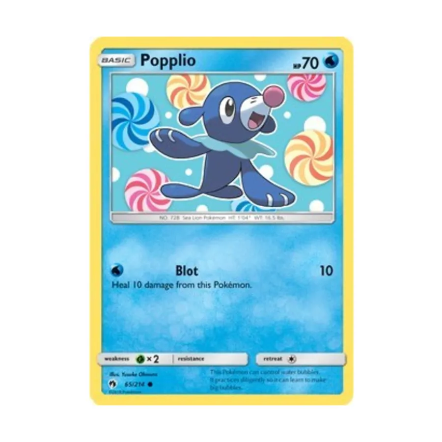 CCG Попплио (65) (C) #65, Pokemon - SM - Lost Thunder - Singles
CCG Попплио (65) (C) #65, Pokemon - SM - Lost Thunder - Singles