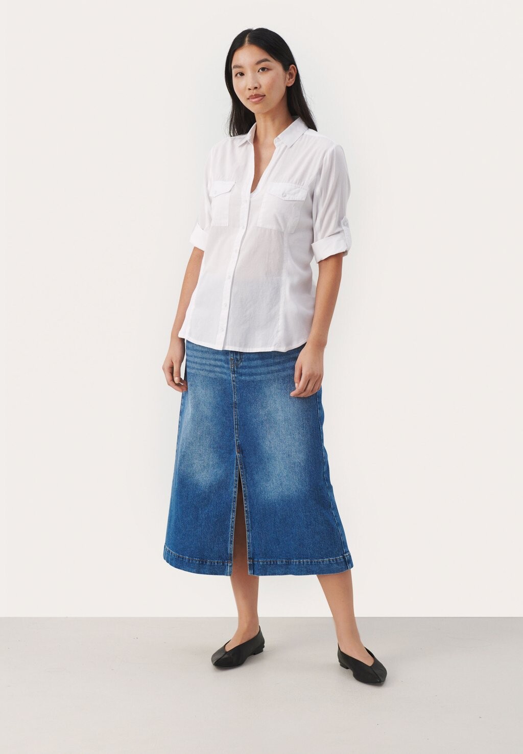 Блузка на пуговицах Cortniapw Sh Part Two, ярко-белая
Блузка на пуговицах Cortniapw Sh Part Two, ярко-белая