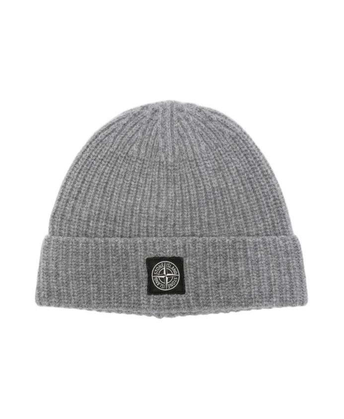 Вязаная шапка с логотипом в рубчик Stone Island, серый
Вязаная шапка с логотипом в рубчик Stone Island, серый