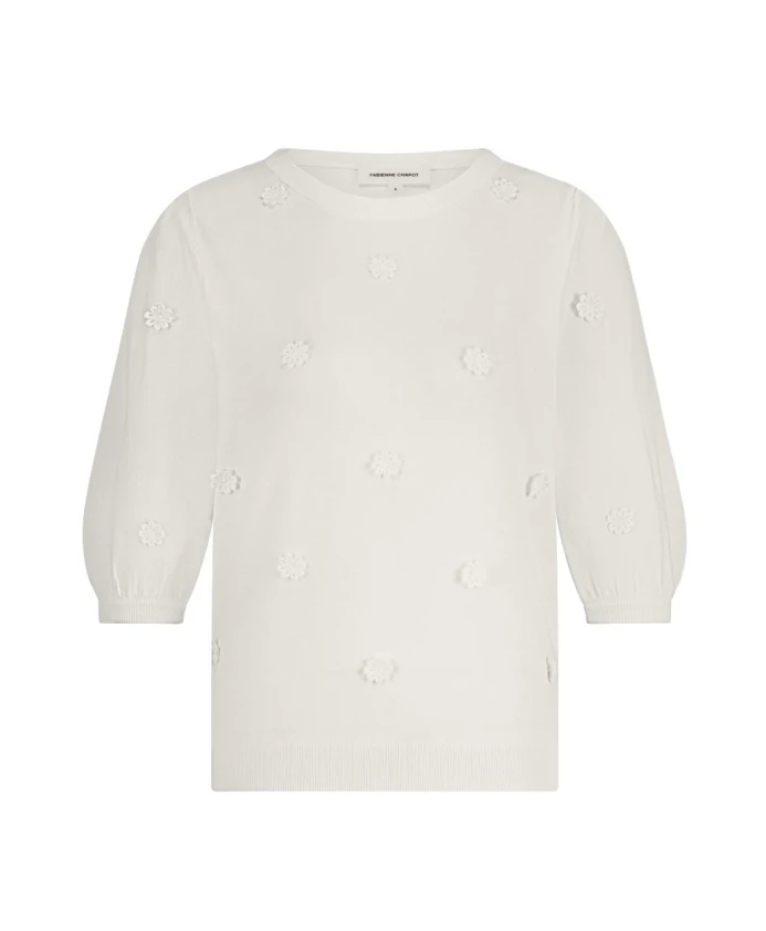 Пуловер с холмистым участком Fabienne Chapot, белый
Пуловер с холмистым участком Fabienne Chapot, белый