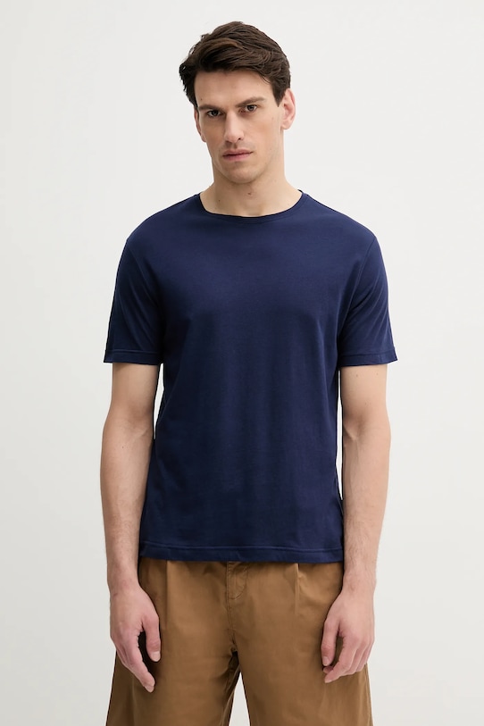 Хлопковая футболка United Colors Of Benetton, темно-синий 
Хлопковая футболка United Colors Of Benetton, темно-синий
