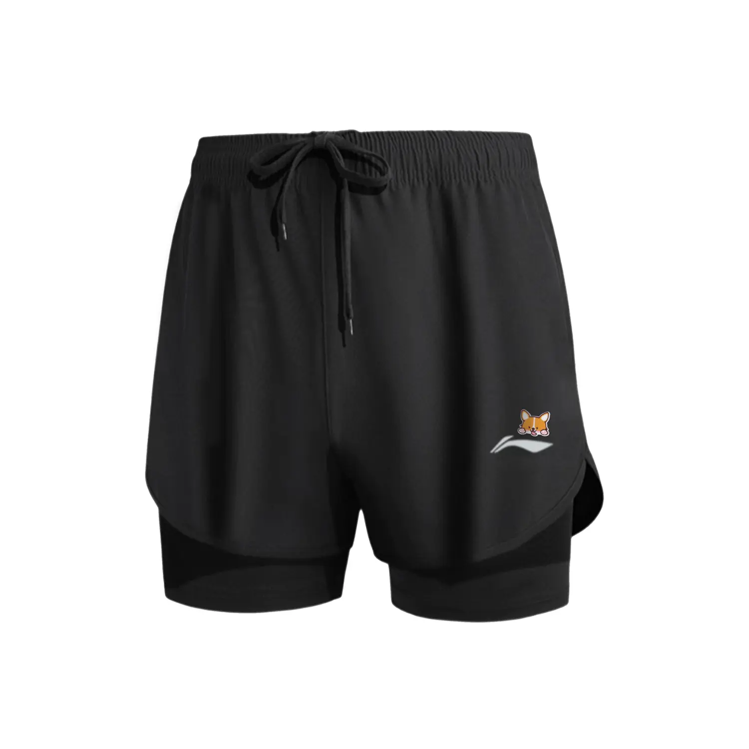 LINING Повседневные шорты мужские черные
LINING Повседневные шорты мужские черные