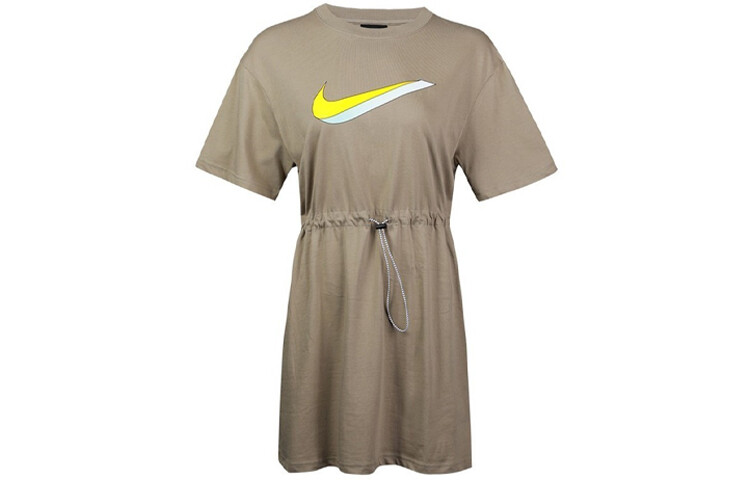 Платье с короткими рукавами женское хаки Nike
Платье с короткими рукавами женское хаки Nike