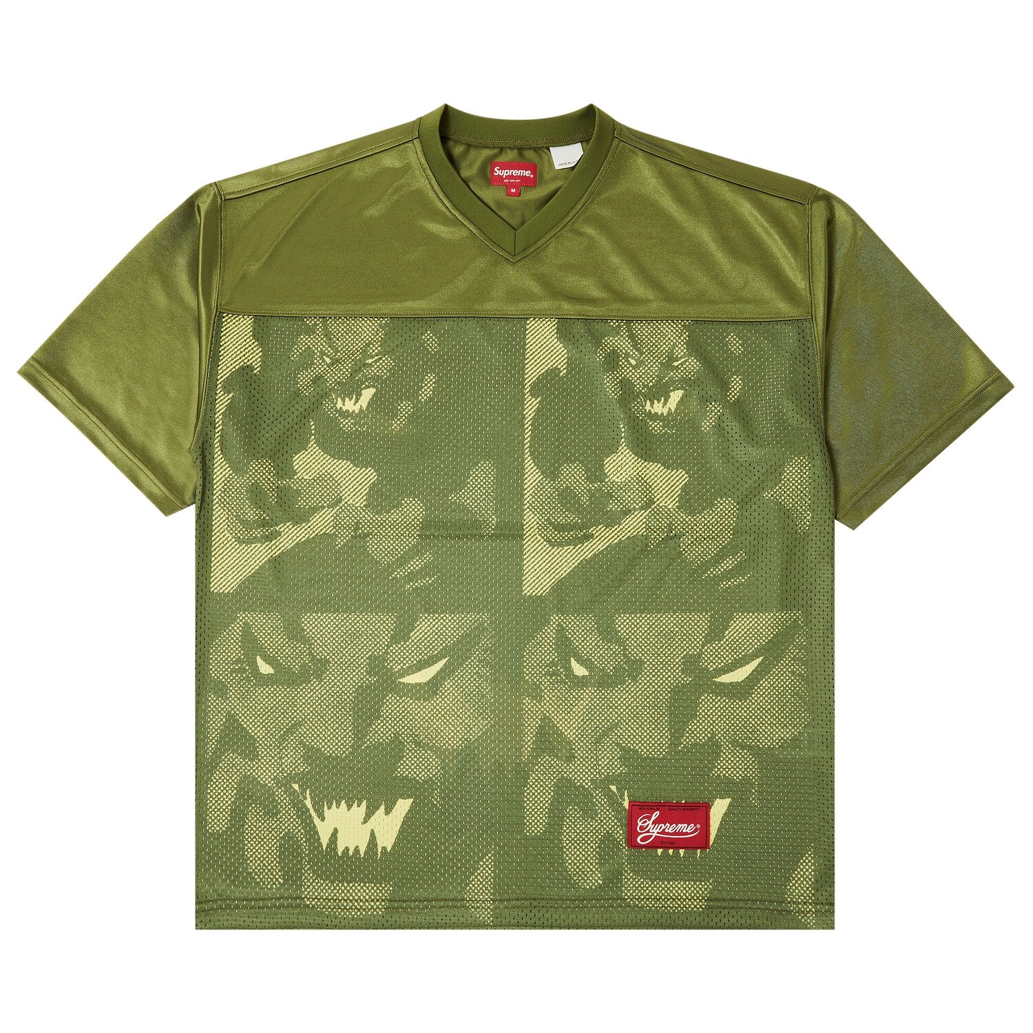 Футбольная майка Supreme Ronin Оливковая
Футбольная майка Supreme Ronin Оливковая