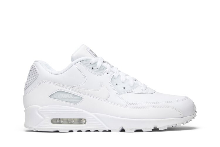 Кроссовки Nike Air Max 90 'White Leather', белый
Кроссовки Nike Air Max 90 'White Leather', белый