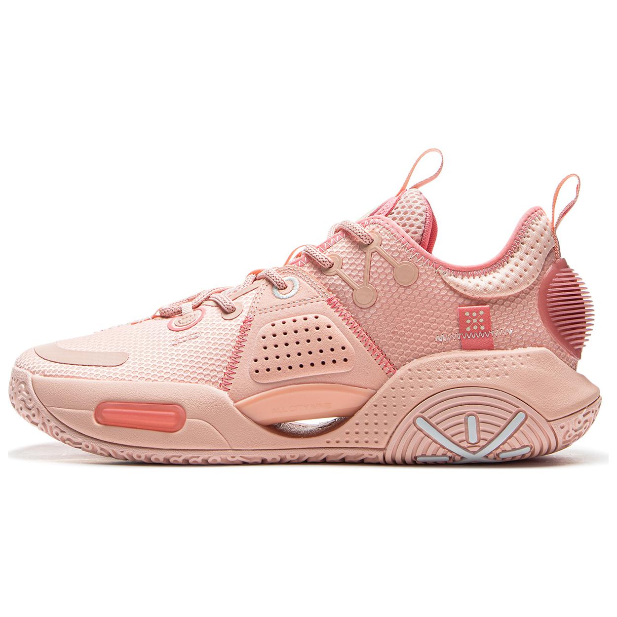 LINING Баскетбольные кроссовки All City 9 V1.5 с амортизацией, противоскользящим и износостойким покрытием, с низким верхом, цвет "соленый розовый"
LINING Баскетбольные кроссовки All City 9 V1.5 с амортизацией, противоскользящим и износостойким покрытием, с низким верхом, цвет "соленый розовый"