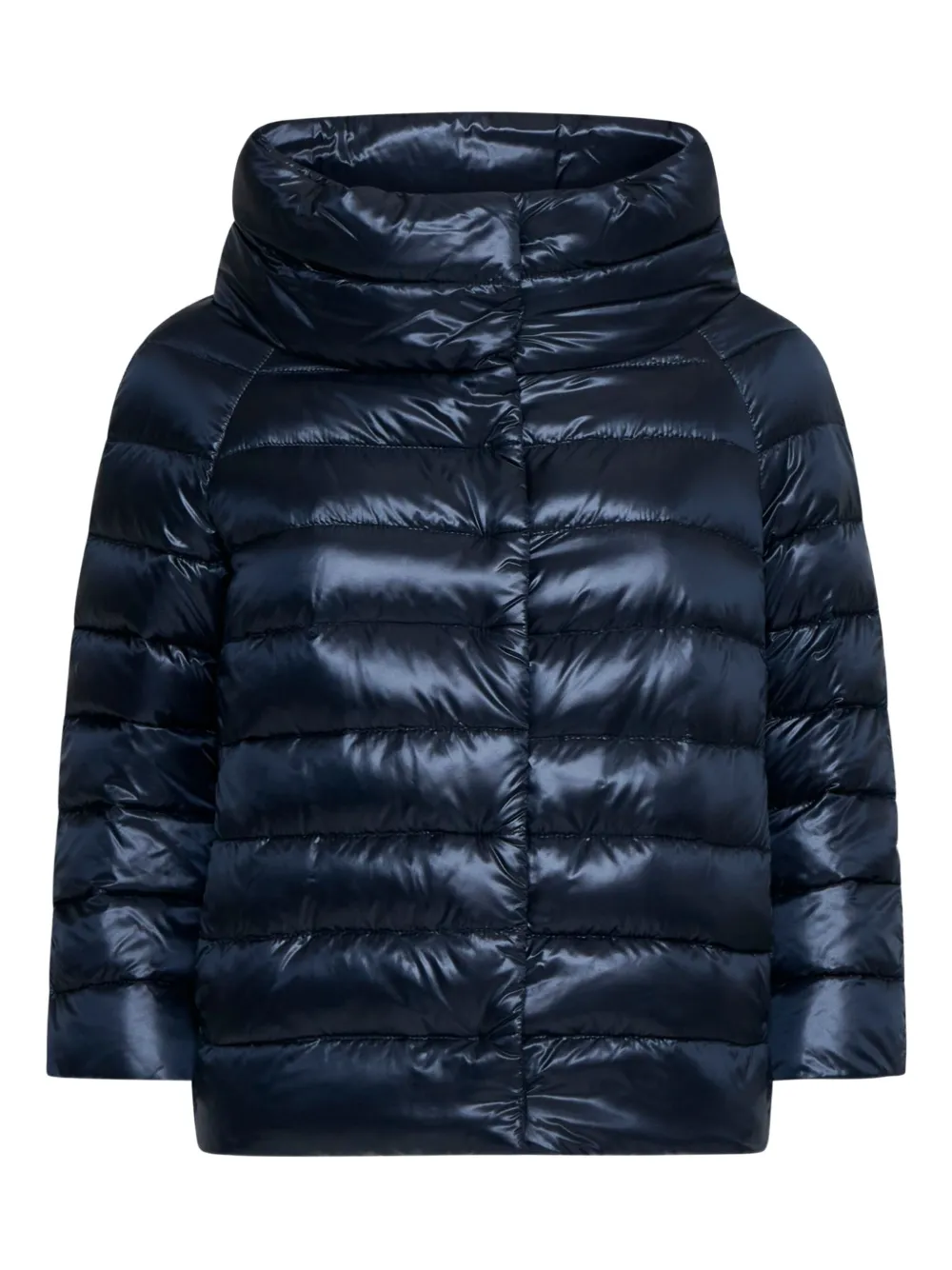 Стеганая куртка Sofia с высоким воротником Herno, синий
Стеганая куртка Sofia с высоким воротником Herno, синий