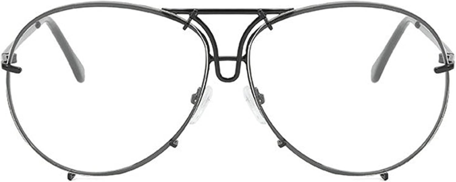 Солнцезащитные очки Willochra увеличенного размера в стиле «пилот» для женщин и мужчин. Модные металлические очки с двойной дужкой. Дизайнерские солнцезащитные очки в стиле ретро, черные, C10
Солнцезащитные очки Willochra увеличенного размера в стиле «пилот» для женщин и мужчин. Модные металлические очки с двойной дужкой. Дизайнерские солнцезащитные очки в стиле ретро, черные, C10