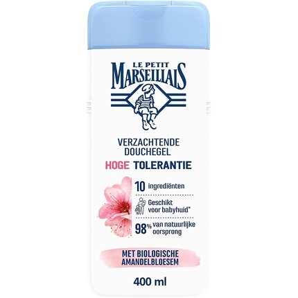 Гель для душа Le Petit Marseillais Sensitive с цветком миндаля, 400 мл, Johnson & Johnson 
Гель для душа Le Petit Marseillais Sensitive с цветком миндаля, 400 мл, Johnson & Johnson