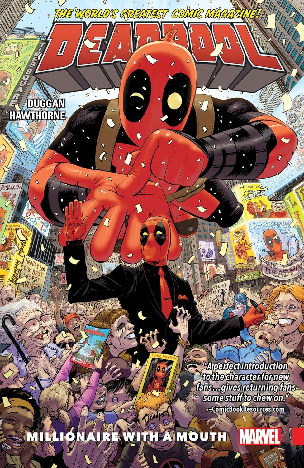 DEADPOOL: WORLD'S GREATEST VOL. 1 - MILLIONAIRE WITH A MOUTH (Marvel Universe)
DEADPOOL: WORLD'S GREATEST VOL. 1 - MILLIONAIRE WITH A MOUTH (Marvel Universe)