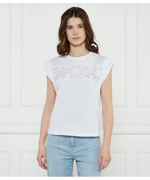 Футболка Regular fit Twin-Set, белый 
Футболка Regular fit Twin-Set, белый