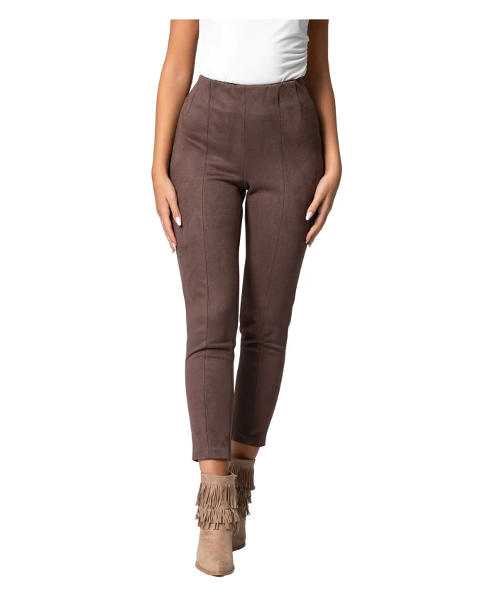 Узкие брюки длиной до щиколотки Kocca, коричневый
Узкие брюки длиной до щиколотки Kocca, коричневый