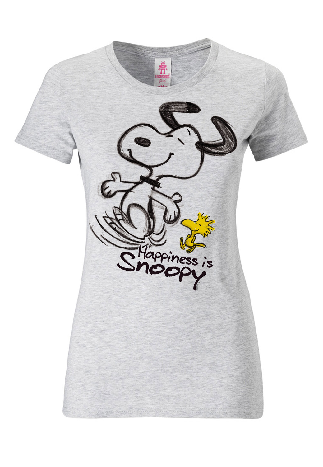 Футболка Logoshirt Snoopy & Woodstock Happiness, цвет grau-meliert
Футболка Logoshirt Snoopy & Woodstock Happiness, цвет grau-meliert