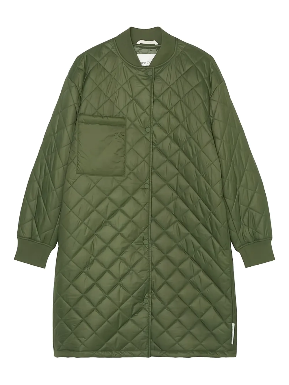 Стеганое пальто Marc O'Polo, зеленый 
Стеганое пальто Marc O'Polo, зеленый