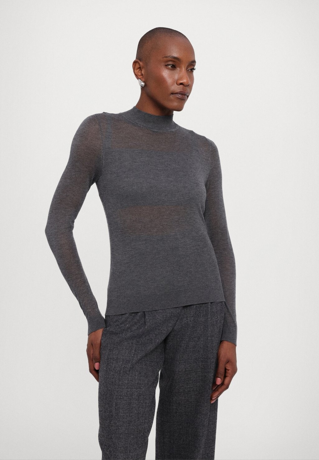 Топ с длинными рукавами SHEER MOCK MICHAEL Michael Kors, серый
Топ с длинными рукавами SHEER MOCK MICHAEL Michael Kors, серый