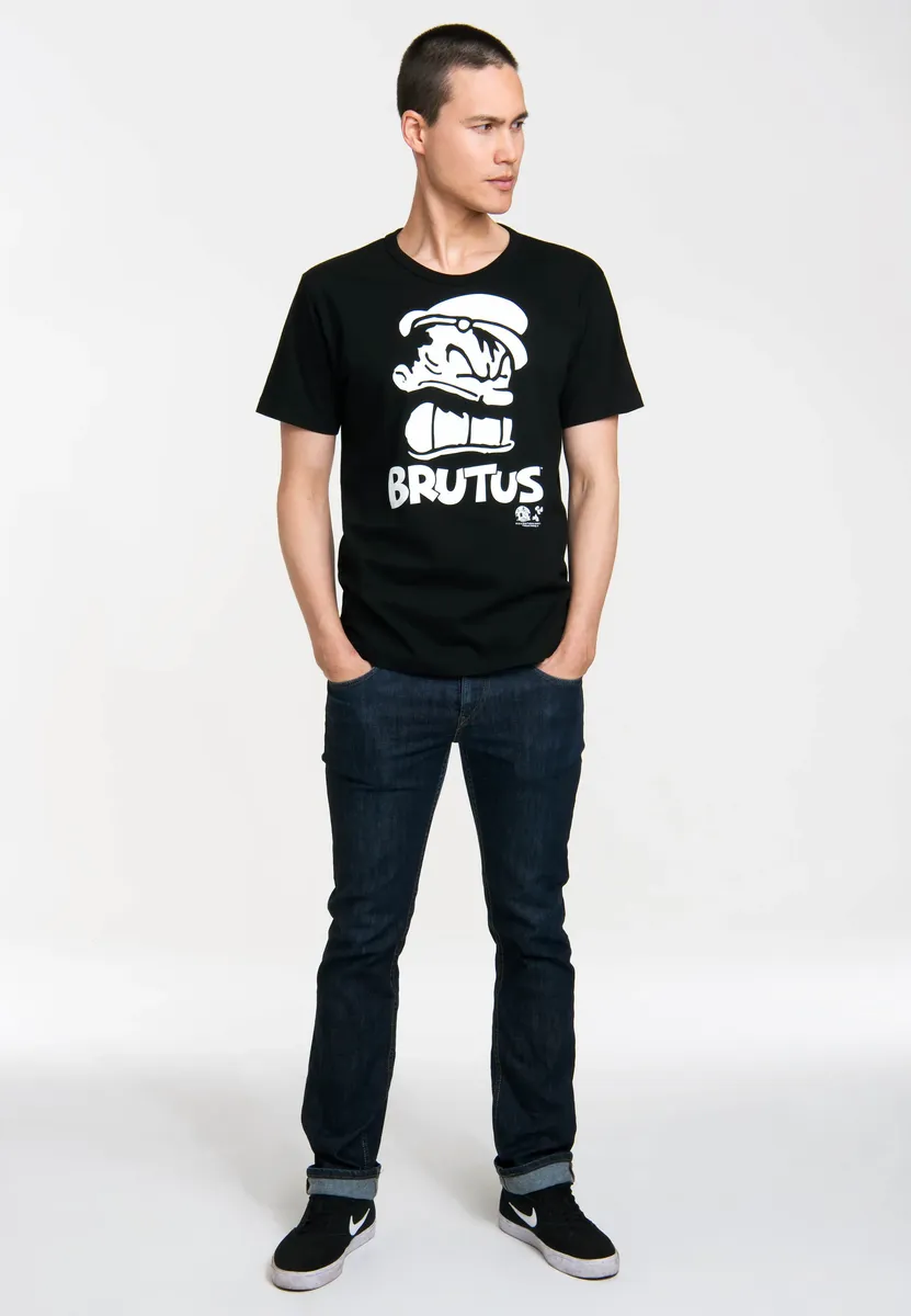 Футболка Logoshirt "Popeye - Brutus Portrait", с принтом Brutus спереди, черный
Футболка Logoshirt "Popeye - Brutus Portrait", с принтом Brutus спереди, черный