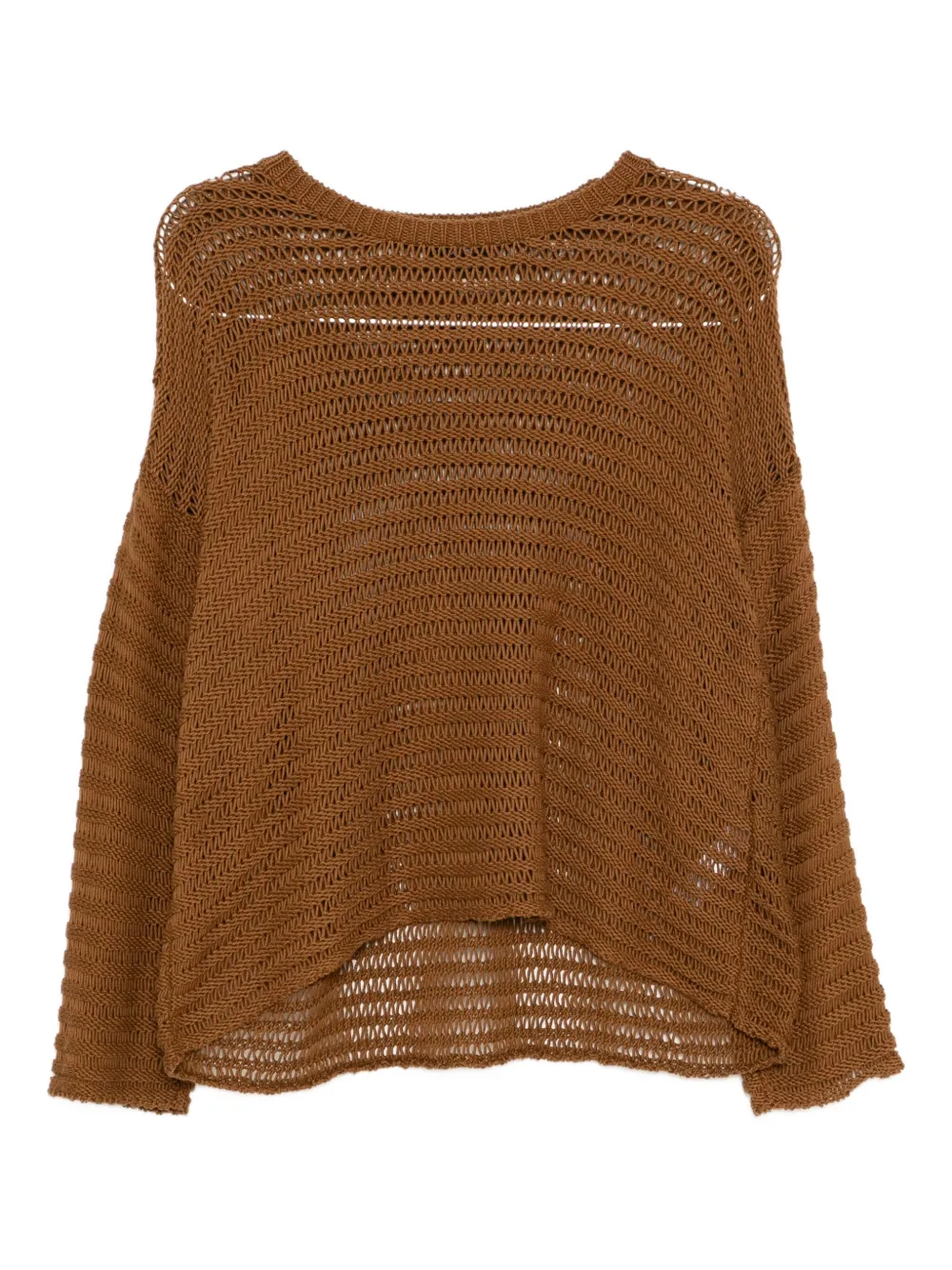 Топ из хлопкового шнура Eileen Fisher, коричневый
Топ из хлопкового шнура Eileen Fisher, коричневый