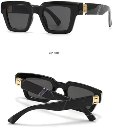 2026 Модные квадратные солнцезащитные очки для женщин, винтажные, конфетного цвета, прозрачные, градиентные, мужские панк-солнцезащитные очки MTZJH, Green Light Gray
2026 Модные квадратные солнцезащитные очки для женщин, винтажные, конфетного цвета, прозрачные, градиентные, мужские панк-солнцезащитные очки MTZJH, Green Light Gray