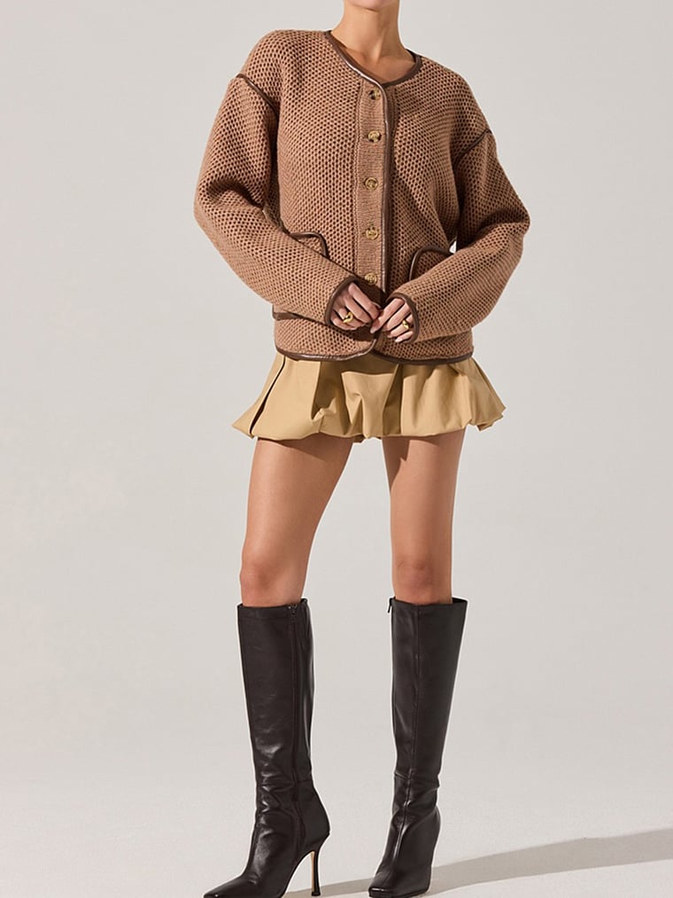 Свитер-Куртка Кембри Astr The Label, camel multi
Свитер-Куртка Кембри Astr The Label, camel multi