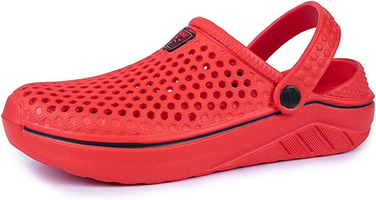 Садовые сабо для мужчин и женщин Lnistride, пляжные сандалии, банные тапочки, противоскользящие, дышащие и быстро сохнущие обувь, красный
Садовые сабо для мужчин и женщин Lnistride, пляжные сандалии, банные тапочки, противоскользящие, дышащие и быстро сохнущие обувь, красный