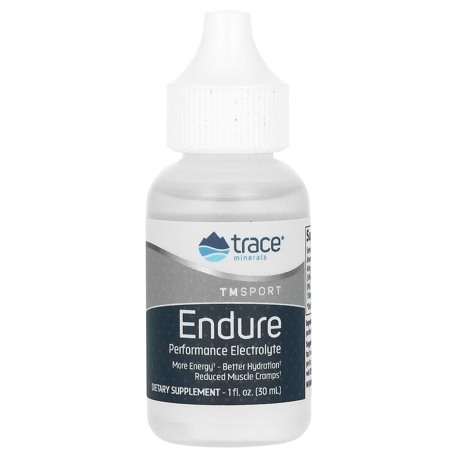 TM Sport, Endure, Электролит для повышения эффективности, 1 жидкая унция (30 мл) Trace Minerals
TM Sport, Endure, Электролит для повышения эффективности, 1 жидкая унция (30 мл) Trace Minerals