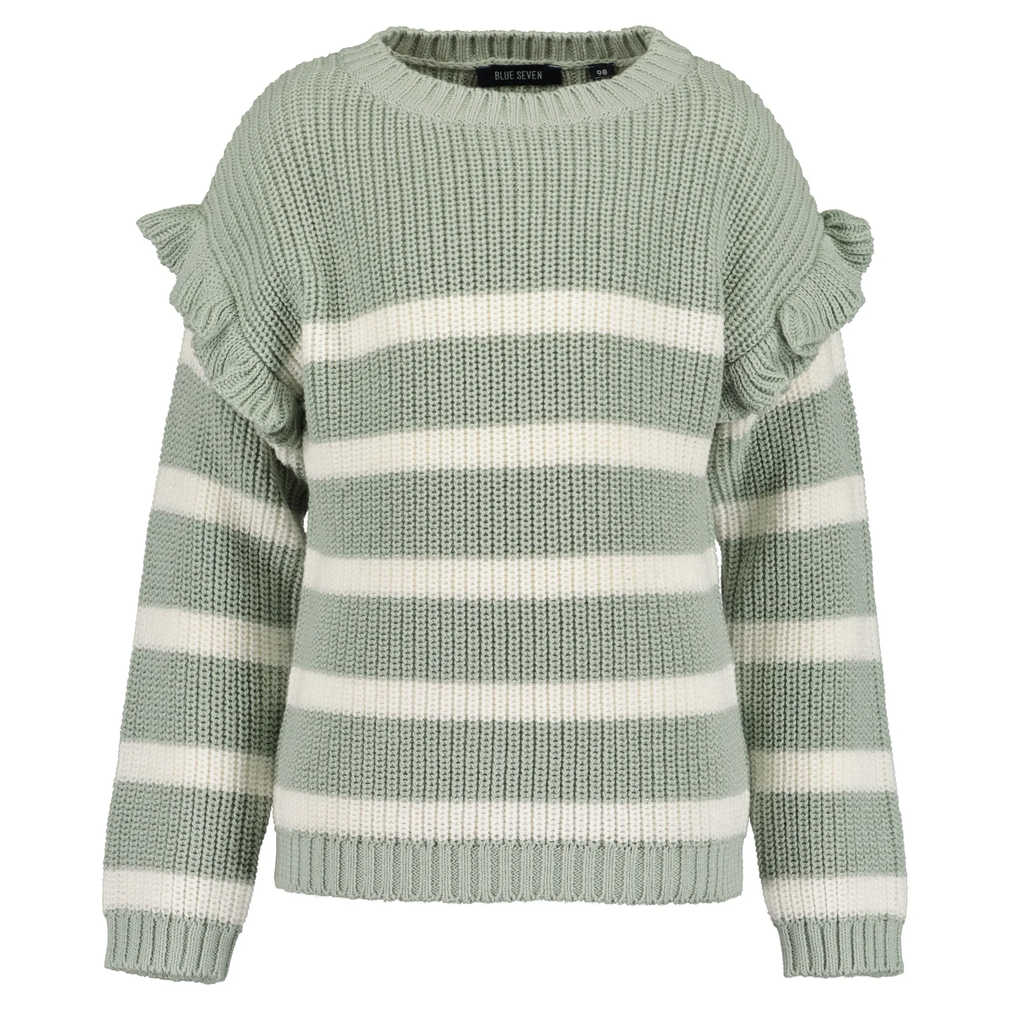 Свитер Blue Seven с круглым вырезом, светло-голубой
Свитер Blue Seven с круглым вырезом, светло-голубой