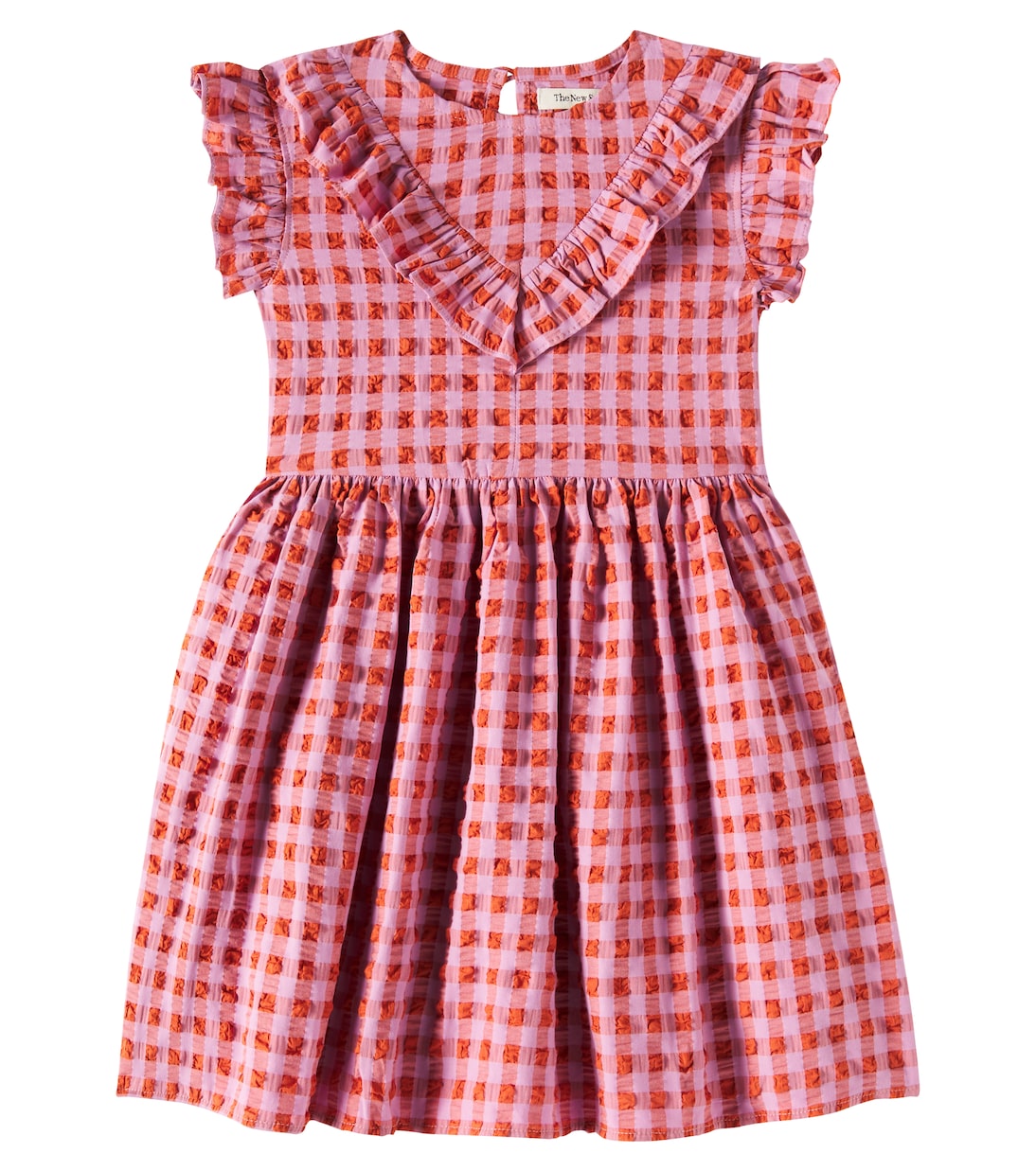 Платье из смесового хлопка с драпировкой Iris The New Society, Hibiscus
Платье из смесового хлопка с драпировкой Iris The New Society, Hibiscus