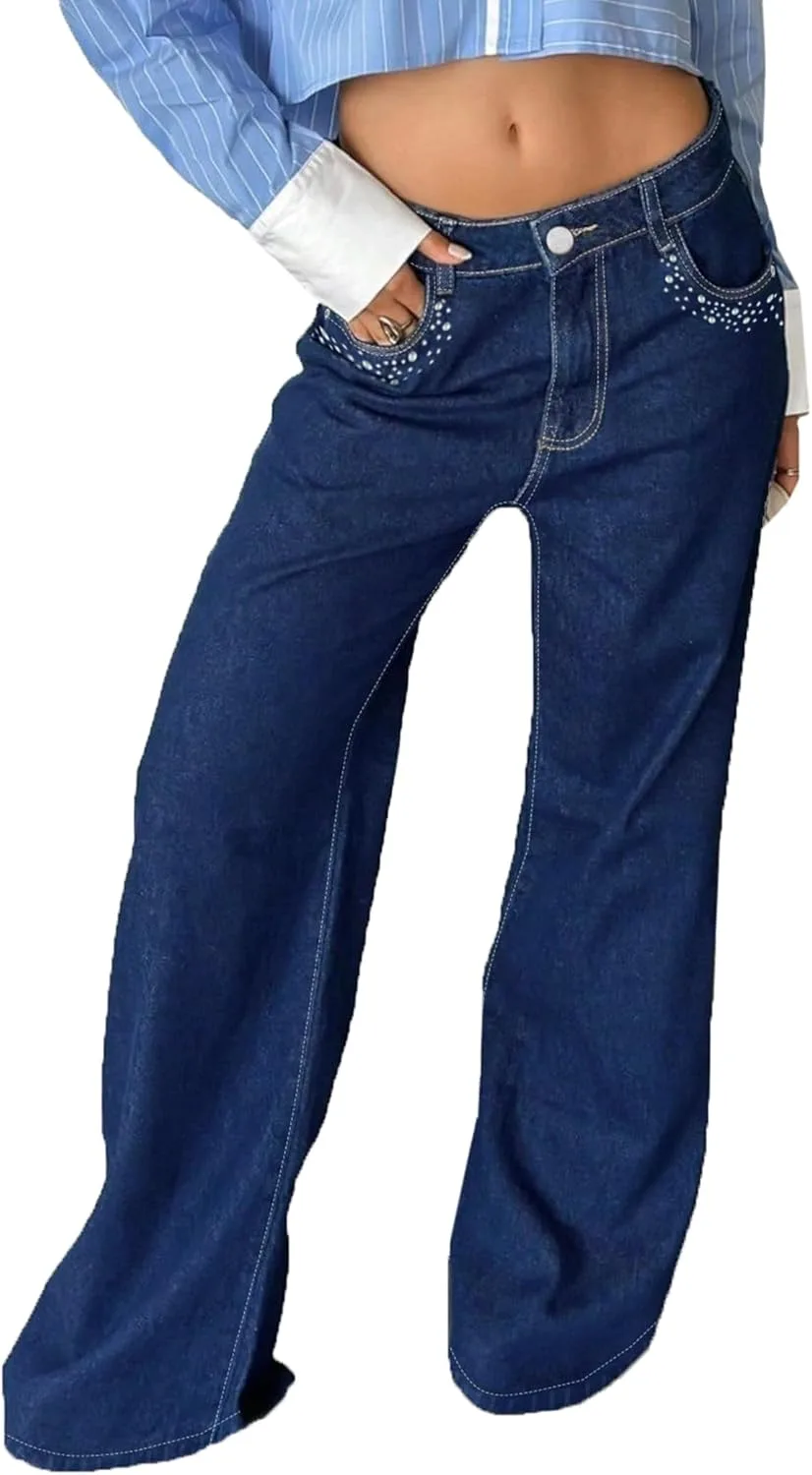 Женские джинсы Baggy Straight-Leg Mid-Rise с пайетками cffvdiz
Женские джинсы Baggy Straight-Leg Mid-Rise с пайетками cffvdiz