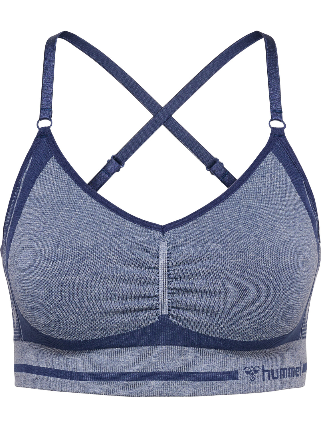 Топ Hummel Sportoberteil Hmlmt Lulu Seamless Scrunch Bra, цвет INSIGNIA BLUE MELANGE
Топ Hummel Sportoberteil Hmlmt Lulu Seamless Scrunch Bra, цвет INSIGNIA BLUE MELANGE