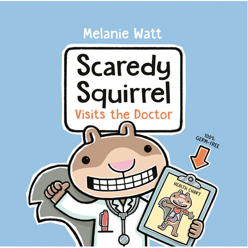 Книга Scaredy Squirrel Visits The Doctor – Hb
Книга Scaredy Squirrel Visits The Doctor – Hb