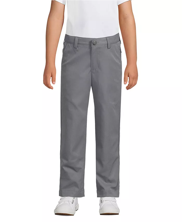 Брюки чинос Iron Knee Active Performance для мальчиков Lands' End, серый
Брюки чинос Iron Knee Active Performance для мальчиков Lands' End, серый