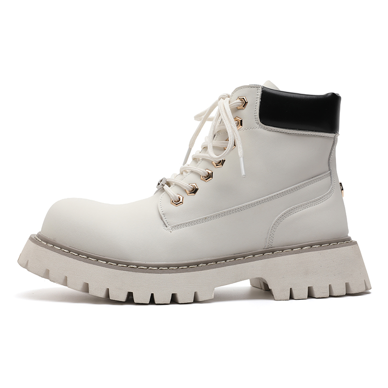 ZHENRAN Белые короткие ботинки мартин, цвет White
ZHENRAN Белые короткие ботинки мартин, цвет White