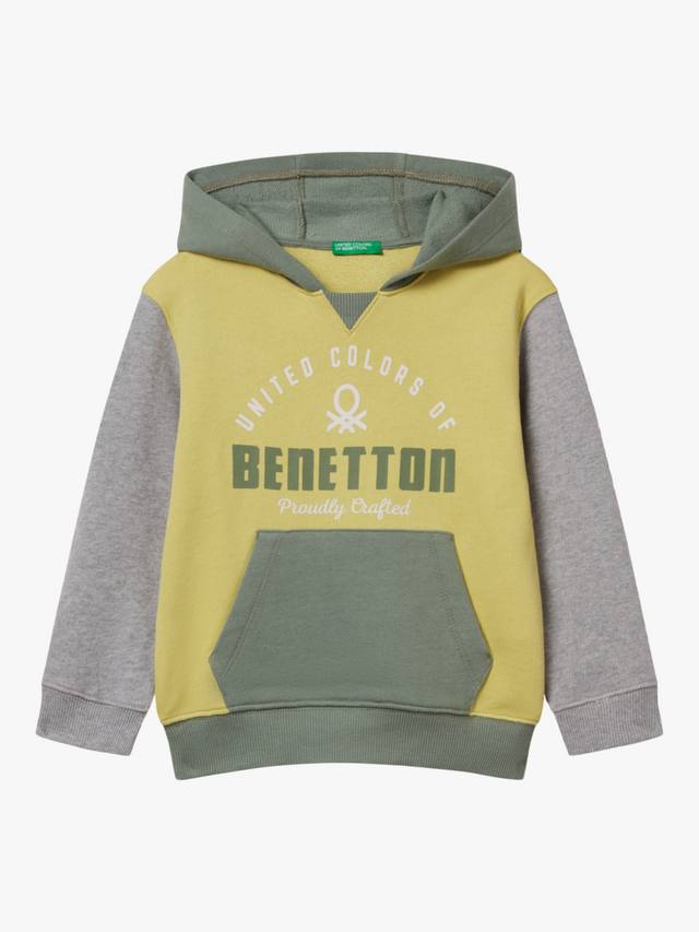 Детская хлопковая худи с цветными блоками Benetton, Multi
Детская хлопковая худи с цветными блоками Benetton, Multi