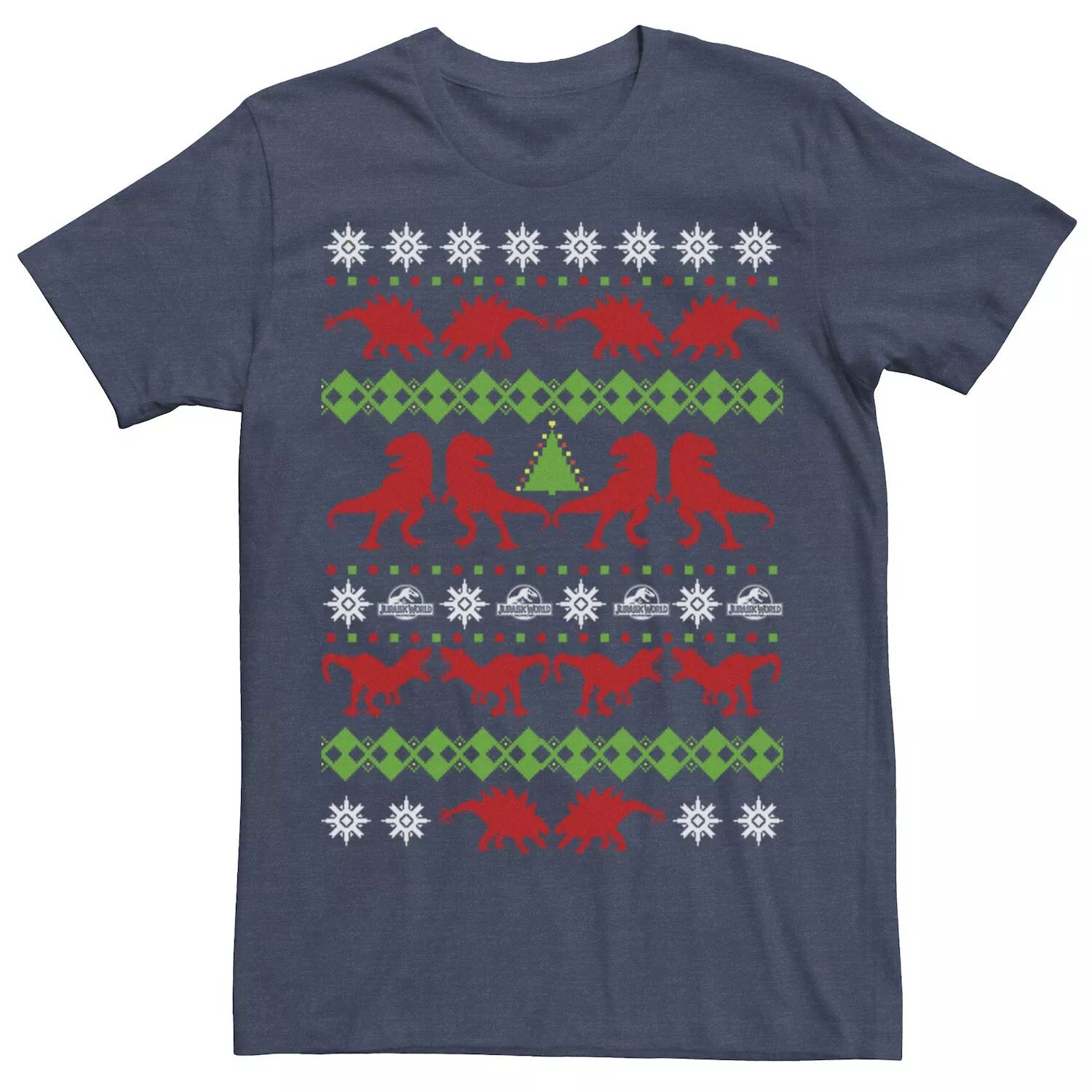 Мужская футболка-свитер Jurassic World Dino Ugly Holiday Licensed Character
Мужская футболка-свитер Jurassic World Dino Ugly Holiday Licensed Character