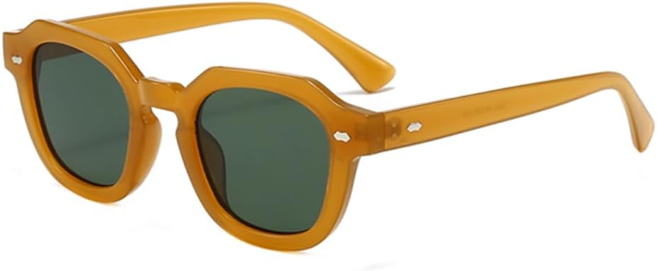 Солнцезащитные очки с защитой UV400 | Коричневая оправа с заклепками, цветные линзы | Для женщин и мужчин, для занятий спортом на открытом воздухе и вождения DSVIGF, 05
Солнцезащитные очки с защитой UV400 | Коричневая оправа с заклепками, цветные линзы | Для женщин и мужчин, для занятий спортом на открытом воздухе и вождения DSVIGF, 05