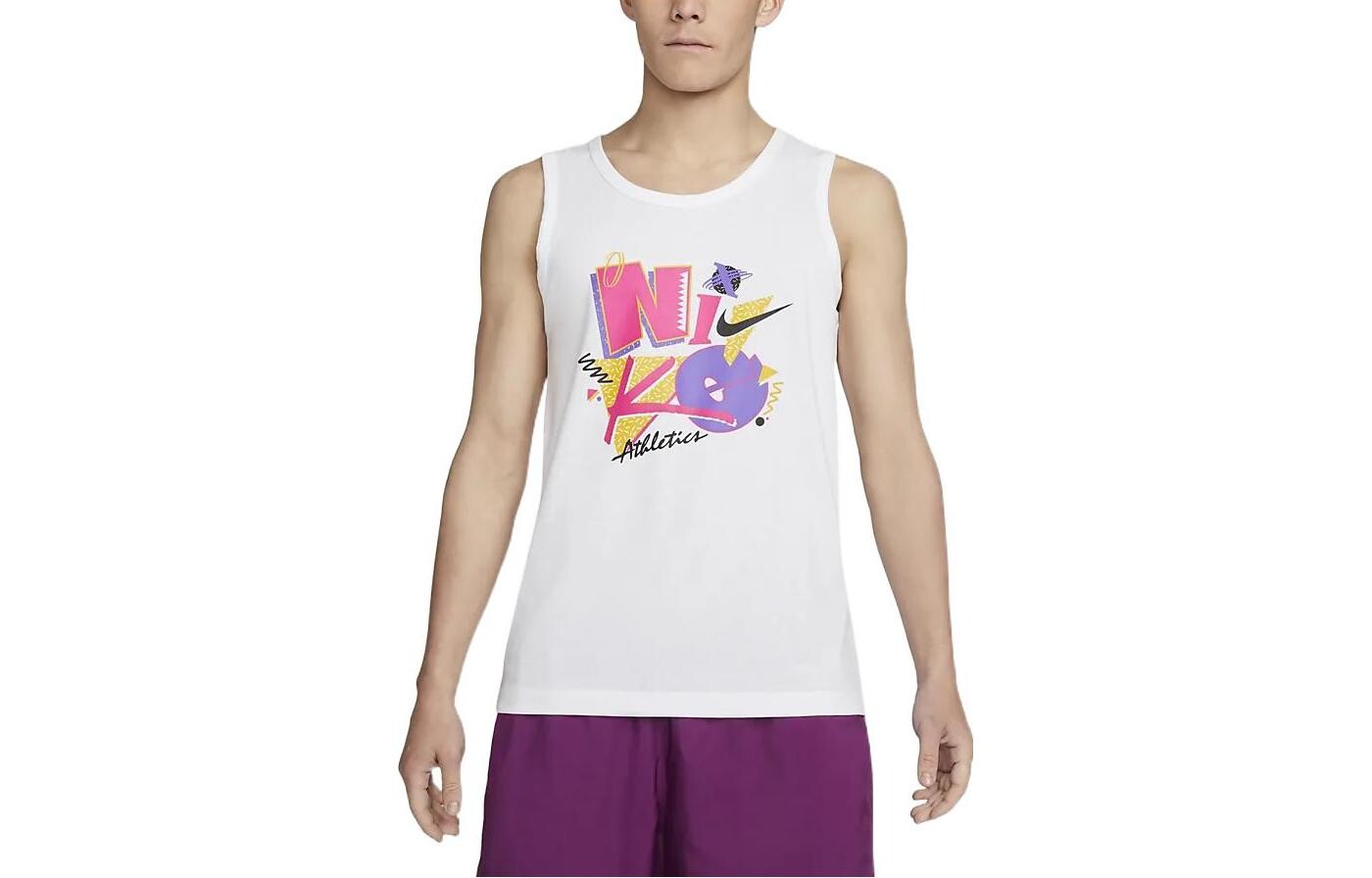 Майка мужская белый Nike, белый
Майка мужская белый Nike, белый