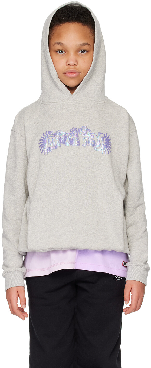 SSENSE Эксклюзивная детская серая классическая толстовка с капюшоном Martine Rose
SSENSE Эксклюзивная детская серая классическая толстовка с капюшоном Martine Rose