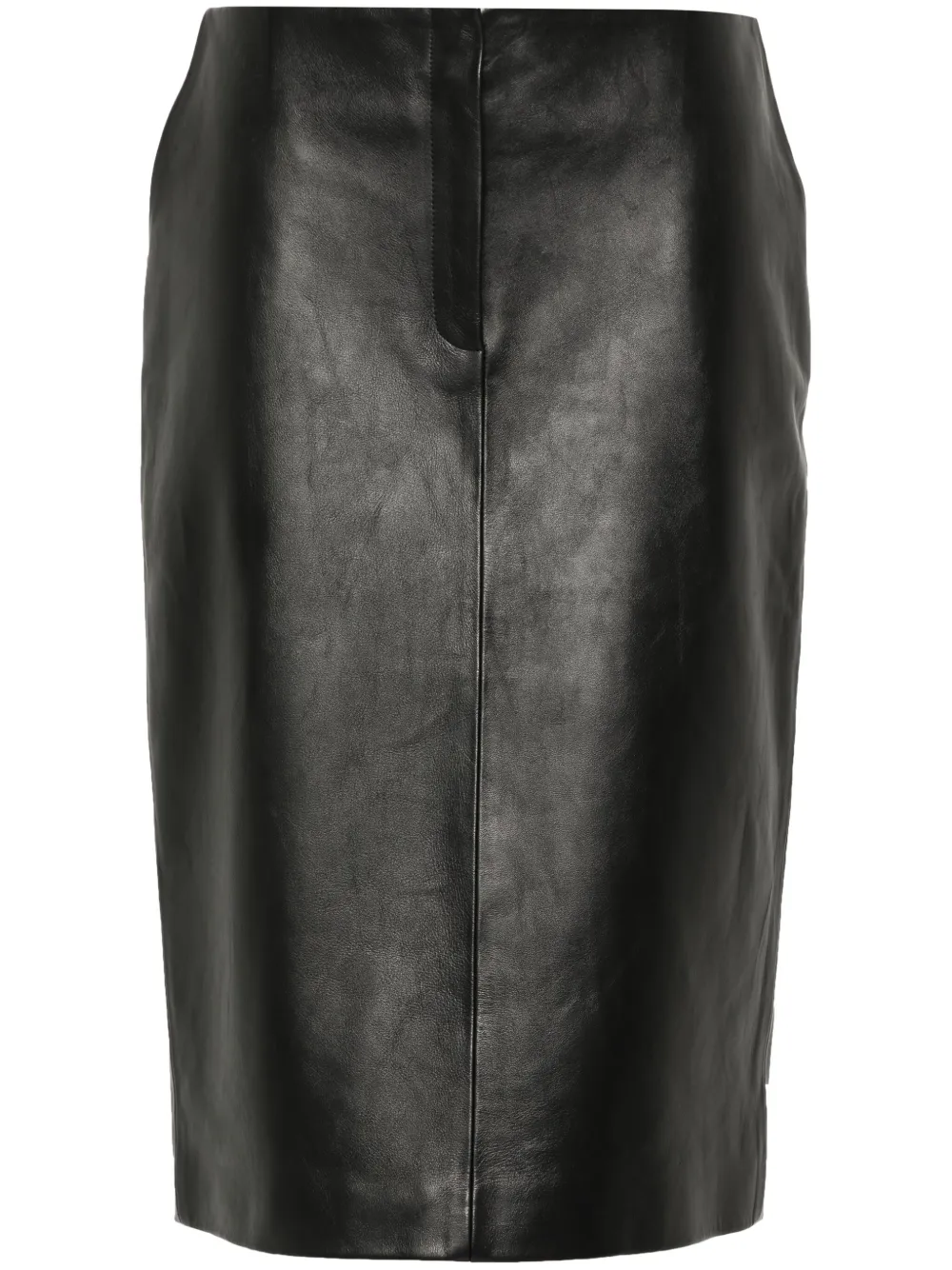Кожаная юбка-карандаш Magda Butrym, черный
Кожаная юбка-карандаш Magda Butrym, черный
